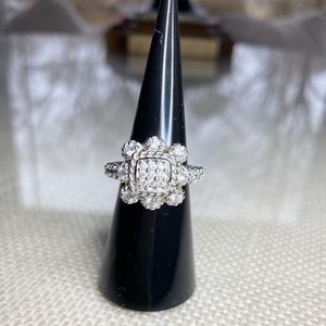 Judith Ripka sterling silver ring